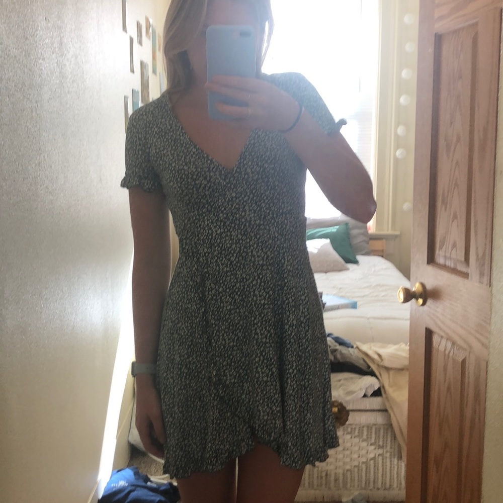 Floral Wrap Dress